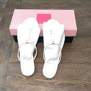 Brand new Kate Spade Peplum Leather Sandal Size 7